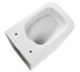 DFL0520111W Flow square Подвесной безобедочный унитаз с крышкой soft-close, Vortex Flush, белый глянец (1 сорт)