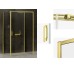 Душевая кабина PRIME LIGHT GOLD RIGHT 100x100x200 прозрачное стекло ACTIVE SHIELD 6мм