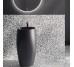 CLOFS5001504A CLOUD Раковина напольная монолитная, черный матовый (1 сорт) Бренди>RAK Ceramics Sanitaryware