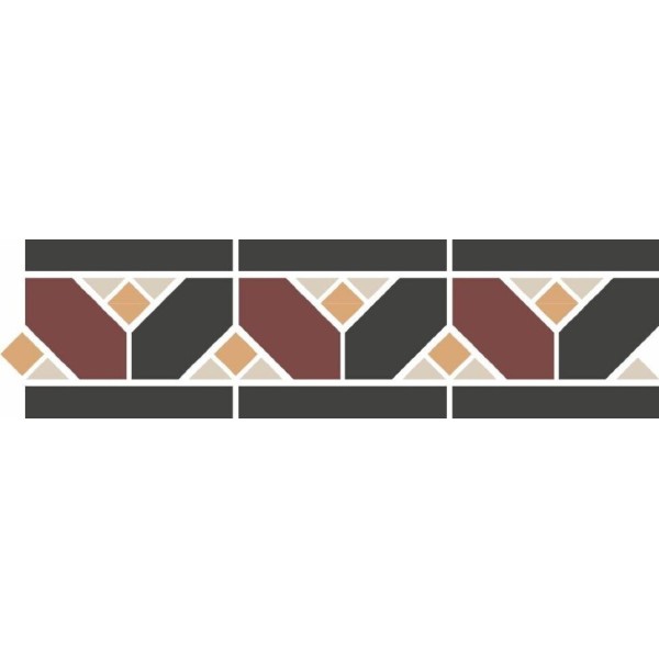 Бордюр Border 12.2x42.2 Manama Top Cer з колекції Manama TopCer