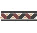 Бордюр Border 12.2x42.2 Manama Top Cer з колекції Manama TopCer