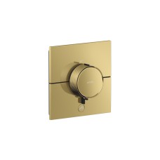 Термостат прихованого монтажу ShowerSelect ID Square HighFlow на 1 функцію, Polished Gold Optic (36777990)