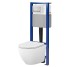 КОМПЛЕКТ С676 ІНСТАЛЯЦІЯ SYSTEM 40  MEХАН+ DESSE VORTEX  з дюр сид LIFT+ кнопка PRESTO II хром Cersanit