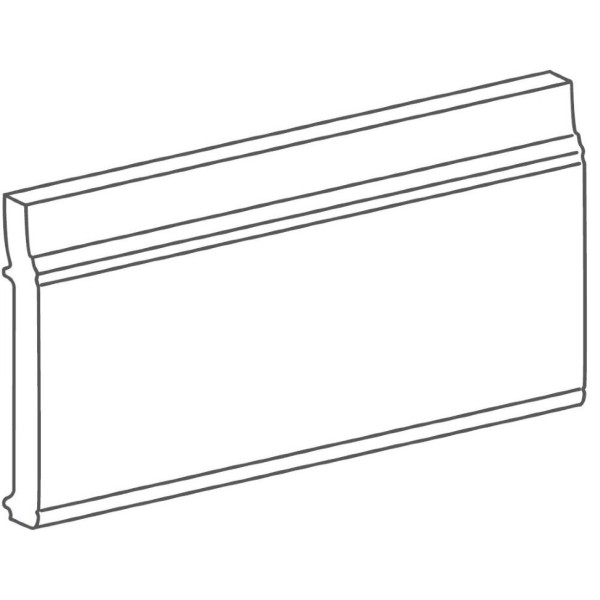 Бордюр (15x26.6) GVS528L Alzata Genesi Antracite L - Genesi26 з колекції Genesi26 Quintessenza