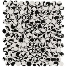 Мозаика Black White Deco Round Mos 29.5x32.5 Chelsea Brick Fap из коллекции Chelsea Brick Fap Chelsea Brick — страница 2