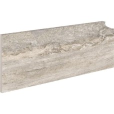 Спецелемент Zanquin Fior Travertino Izq 18x40 Marbles з колекції Marbles MARBLES Керамічна плитка Exagres