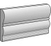 Плінтус Ciment Copribordo Grigio - 5x10 -15232 Ciment з колекції Ciment Settecento