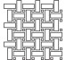 Мозаїка (30x30) MM7MS4L Mosaico Intreccio Port Laurent Lev - Marmorea з колекції Marmorea Fioranese