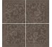 Декор (118x118) 593T6PK 59X59Ros. Floreale Can. Marronl - Marmore з колекції Marmore Emilceramica
