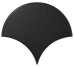 Плитка (10.6x12) 21976 Fan black matt Eq-20S - Scale з колекції Scale Equipe