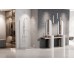 Душова кабіна прям. KALIBRA CHROME 120x90x195 скло clear ACTIVE SHIELD 6мм