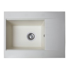 Кухонна мийка BODRUM 650 white