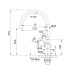 Смеситель Franke Smart Glenda J 115.0747.473