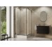 Кабіна квадратна MODERN 90x90x190 універсальна: скло прозоре, профіль хромований