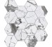 Мозаїка Invisible Hexagono Blanco Pulido - 26.5x28.3  Invisible з колекції Invisible Halcon