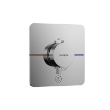Термостат прихованого монтажу ShowerSelect Comfort Q HighFlow на 1 функцію, Chrome (15589000)