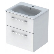 Раковина SELNOVA SQUARE 60см, slim rim с/о, з/п + шкафчик 2 ящика, белый глянец Geberit — инсталляции, унитазы и трапы с запчастями на 50 лет — страница 23