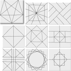 Декор Pawn 22.3x22.3 Geomix з колекції Geomix