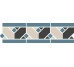 Бордюр Blue Border 12.2x42.2 York Top Cer з колекції York TopCer