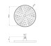 Лійка для верхнього душу Kroner Element 2801532901Z-0101 Kroner