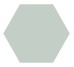Плитка 11x12,5 Bondi/Nat Hexagon Green-Bondi з колекції Bondi Bestile