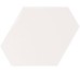 Плитка (10.8x12.4) 23825 Benzene white Eq-10S - Scale из коллекции Scale Equipe