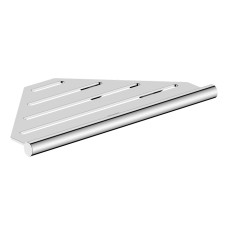 AddStoris S Полочка угловая 15.4х15.4x30.2 см, Chrome (41761000)