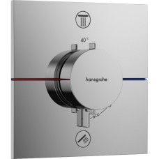 SHOWERSELECT COMFORT E термостат для 2 споживачів, прихований монтаж, колір хром