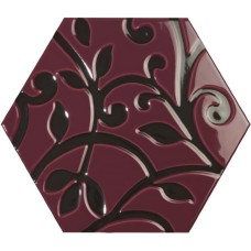 Декор Grabados Morado 25.8x29 Toscana з колекції Toscana