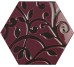 Декор Grabados Morado 25.8x29 Toscana Bestile з колекції Toscana Bestile