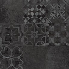 20x20 Icone Noir Decore?Sq. - Icone Bleu - IB0420D з колекції Icone Bleu 20x20 Icone Noir Decore?Sq. - Icone Bleu - IB0420D з колекції Icone Bleu