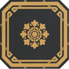 Декор Ottagono Black Leeds 20x20 Old England Ceramiche з колекції Old England Ceramiche Декор Ottagono Black Leeds 20x20 Old England Ceramiche з колекції Old England Ceramiche OLD ENGLAND Керамическая плитка GRAZIA