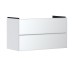 Тумба під умивальник Xevolos E 980/475 з 2 шухл, Matt White/Front Metallic White (54181320)