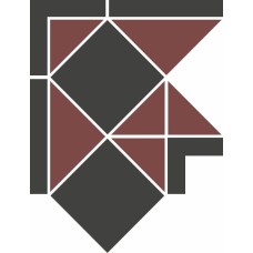 Спецелемент Strand 1 Corner 23.6x23.6 Borders Top Cer з колекції Borders Спецелемент Strand 1 Corner 23.6x23.6 Borders Top Cer з колекції Borders Borders Керамическая плитка TopCer