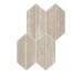 Мозаїка Travetino Vein Noce Mosaico Losanga - 29.4x40.7 RCLD Realstone_Travertino з колекції Realstone_Travertino Ragno