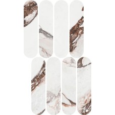 Мозаїка Calacatta Pink Mos Ovali Lap - 19.5x37 CH01MOVL Charm Experience з колекції Charm Experience Мозаїка Calacatta Pink Mos Ovali Lap - 19.5x37 CH01MOVL Charm Experience з колекції Charm Experience