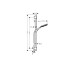 Душевый набор Raindance Alive Select S 3Jet EcoSmart 65 см S Matt White (24602700)