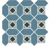 Декор Blue Sheet 30.1x30.1 Estoril Top Cer з колекції Estoril TopCer