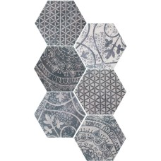 (23x26.6) ALC108M Ars Mix-2Bianco-Nero - Alchimia из коллекции Alchimia Quintessenza (23x26.6) ALC108M Ars Mix-2Bianco-Nero - Alchimia из коллекции Alchimia Quintessenza ALCHIMIA Керамическая плитка QUINTESSENZA CERAMICHE