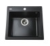Гранитная мойка Globus Lux AOSTA черный 490x455мм-А0002 Globus Lux