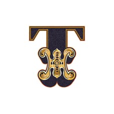 Декор 14,5x19,4 Lettera Bianca T - Alphabet - 489590 з колекції Alphabet