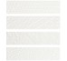 Плитка (5x20) MEM105L Trame(4Grafiche)Bianco Lucido - Memento з колекції Memento Quintessenza