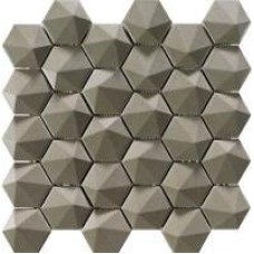 Мозаїка (34x32.6) 3D Hex Chesnut - Nordik з колекції Nordik Мозаїка (34x32.6) 3D Hex Chesnut - Nordik з колекції Nordik NORDIK Керамічна плитка Natucer