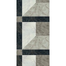 Tarsia Prospect Nero LUX 3D 60X120 з колекції Tarsia Versace Ceramics — керамика модного дома с 1997 года
