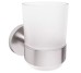 DFL21010401BN Flow Стакан с держателем, цвет Brushed Nickel PVD (1 сорт)
