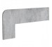 Сходинка Zanquin Recto Silver Izqda Лів 17.5x42.3 Opera Exagres з колекції Opera Exagres