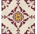 Декор (10х10) 8333 JOL.IVOIRE PURPLE TRAMA C/4 - Jolie з колекції Jolie Marca Corona
