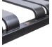 WLWAT111050K9M5E8TS1D Рушникосушка електрична Terma WARP T 1110*500 ,колір RAL 9005 mat (чорний мат), підключення E8, Split 600 W (1 сорт)