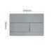 KVADRO M панель змиву polished aluminum Koller Pool
