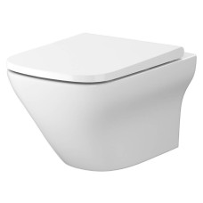 СЕТ В332 подвесной унитаз LARGA EW CLEAN ON прямоугольный с дюр. Сидением SLIM WRAP с плавным закрыванием СЕТ В332 подвесной унитаз LARGA EW CLEAN ON прямоугольный с дюр. Сидением SLIM WRAP с плавным закрыванием